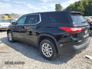 2019 Chevrolet Traverse LS with VIN 1GNEVFKW7KJ286798, listed as a Copart auction lot 69452524 with 51,112 mi miles and Salvage Title. Bid and sale history available at carsss.com. Image 2.