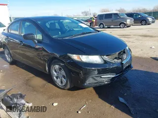 2014 Honda Civic Sedan LX with VIN 19XFB2F52EE221794, listed as a IAAI auction lot 41220941 with 98,152 mi miles. Bid and sale history available at carsss.com. Image 1.
