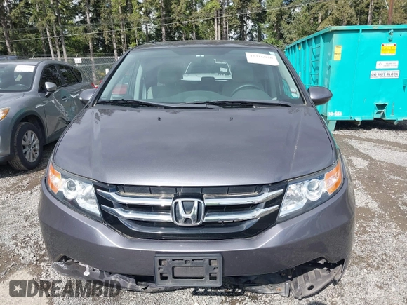 2015 Honda Odyssey EX z VIN 5FNRL5H49FB025993, wystawiony jako IAAI lot #42316946 z przebiegiem 47 694 mil mil oraz . Historia ofert i sprzedaży dostępna na DreamBid. Obrazek 12.
