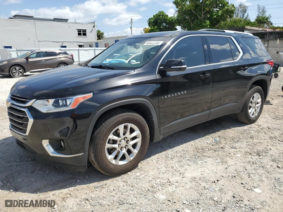 2018 Chevrolet Traverse LT Cloth with VIN 1GNERGKW5JJ101950, listed as a Copart auction lot 50922295 with 163,947 mi miles and Salvage Title. Bid and sale history available at carsss.com. Image 1.