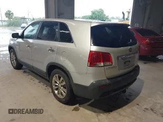 2011 Kia Sorento EX with VIN 5XYKUDA21BG024857, listed as a IAAI auction lot 42243340 with 145,514 mi miles and . Bid and sale history available at DreamBid. Image 3.