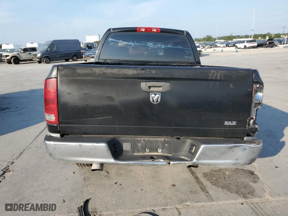 2005 Dodge Ram 1500 SLT with VIN 1D7HA18N65S210786, listed as a Copart auction lot 67089554 with 293,668 mi miles and Salvage Title. Bid and sale history available at carsss.com. Image 6.