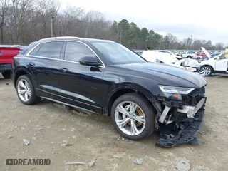 2019 Audi Q8 Premium Plus with VIN WA1BVAF13KD009166, listed as a IAAI auction lot 41475503 with 61,040 mi miles. Bid and sale history available at carsss.com. Image 1.