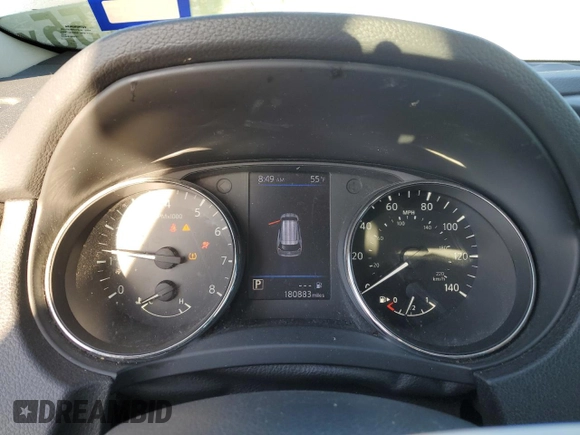 2018 Nissan Rogue S with VIN 5N1AT2MT7JC777282, listed as a Copart auction lot 49252155 with 180,883 mi miles and Salvage Title. Bid and sale history available at carsss.com. Image 9.