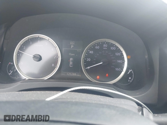 2015 Lexus IS 250 with VIN JTHBF1D23F5082146, listed as a IAAI auction lot 42550539 with 125,288 mi miles and . Bid and sale history available at DreamBid. Image 7.