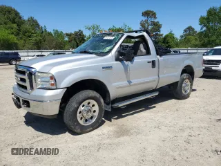 2006 Ford F-250 XL with VIN 1FTNF21576EB65386, listed as a Copart auction lot 54137515 with 112,244 mi miles and Salvage title. Bid and sale history available at DreamBid. Image 1.