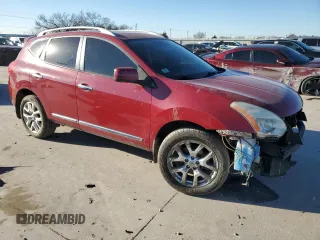 2011 Nissan Rogue SV z VIN JN8AS5MV4BW273321, wystawiony jako Copart lot #42253855 z przebiegiem 130 241 mil mil oraz Szkoda całkowita • Salvage title. Historia ofert i sprzedaży dostępna na DreamBid. Obrazek 4.