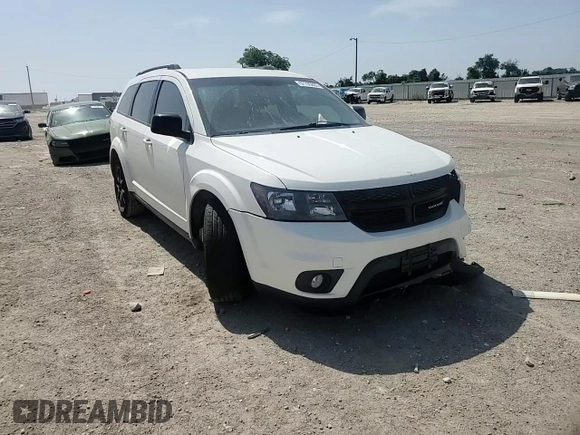 2017 Dodge Journey SXT with VIN 3C4PDCBB3HT534837, listed as a Copart auction lot 57795885 with 58,301 mi miles and Salvage title. Bid and sale history available at DreamBid. Image 14.
