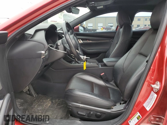 2019 Mazda Mazda3 Hatchback w/Premium Pkg with VIN JM1BPBNM9K1124082, listed as a Copart auction lot 53430905 with 45,858 mi miles and Salvage Title. Bid and sale history available at carsss.com. Image 7.