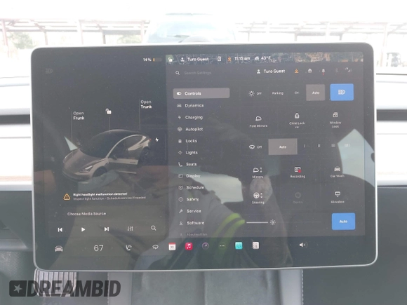 2023 Tesla Model 3 with VIN 5YJ3E1EA2PF623217, listed as a IAAI auction lot 41701413 with 21,246 mi miles and . Bid and sale history available at DreamBid. Image 19.