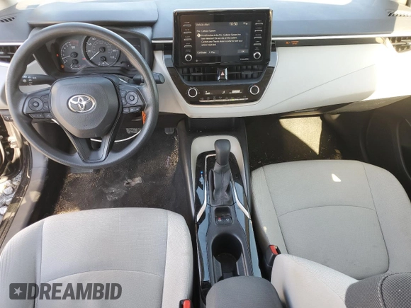 2021 Toyota Corolla L with VIN JTDDPMAEXMJ146209, listed as a Copart auction lot 43800635 with 77,571 mi miles and Salvage Title. Bid and sale history available at DreamBid. Image 8.