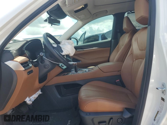 2023 Infiniti QX60 Sensory с VIN 5N1DL1GR6PC358484, выставлен на аукционе Copart как лот 70053334 с пробегом 16 223 миль миль и Списание • Salvage title. История ставок и продаж доступна на DreamBid. Изображение 7.