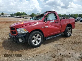 2013 Ram 1500 Express with VIN 3C6JR6AT9DG569721, listed as a Copart auction lot 61272885 with 85,411 mi miles and Salvage title. Bid and sale history available at DreamBid. Image 1.
