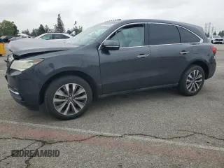 2016 Acura MDX Technology с VIN 5FRYD4H47GB017250, выставлен на аукционе Copart как лот 59635535 с пробегом 114 311 миль миль и Списание • Salvage title. История ставок и продаж доступна на DreamBid. Изображение 1.