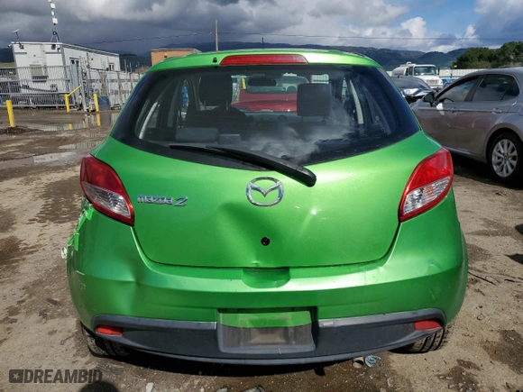 2011 Mazda Mazda2 Touring with VIN JM1DE1HZ3B0124634, listed as a Copart auction lot 48726255 with 152,071 mi miles and Salvage Title. Bid and sale history available at carsss.com. Image 6.