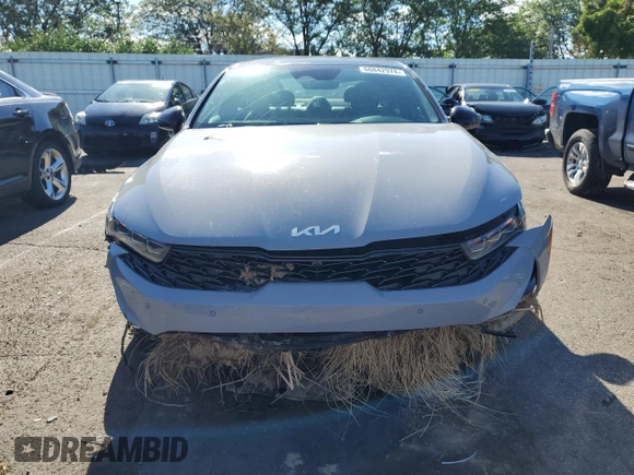 2022 Kia K5 GT with VIN 5XXG44J81NG145035, listed as a Copart auction lot 60842974 with 0 mi miles and Salvage Title. Bid and sale history available at carsss.com. Image 5.