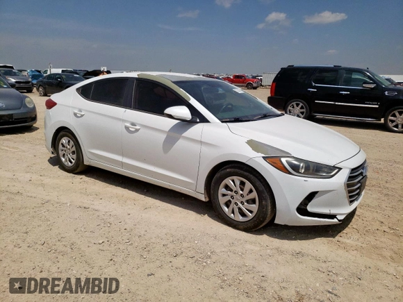 2017 Hyundai Elantra SE z VIN 5NPD74LF9HH140244, wystawiony jako Copart lot #57843945 z przebiegiem 151 763 mil mil oraz Szkoda całkowita • Salvage title. Historia ofert i sprzedaży dostępna na DreamBid. Obrazek 4.