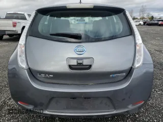 2015 Nissan LEAF S with VIN 1N4AZ0CP1FC331217, listed as a Copart auction lot 48134395 with 51,884 mi miles and Salvage Title. Bid and sale history available at DreamBid. Image 6.