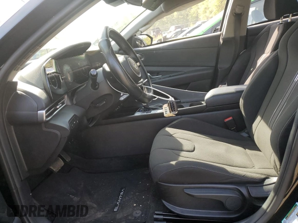 2023 Hyundai Elantra SEL with VIN KMHLS4AG1PU518305, listed as a Copart auction lot 54372585 with 29,448 mi miles and Salvage title. Bid and sale history available at DreamBid. Image 7.
