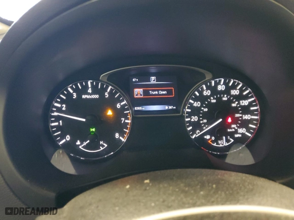 2017 Nissan Altima 2.5 SV with VIN 1N4AL3AP7HC147862, listed as a Copart auction lot 51243525 with 82,505 mi miles and Salvage Title. Bid and sale history available at carsss.com. Image 9.