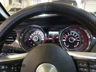 2013 Ford Mustang V6 with VIN 1ZVBP8AM3D5242145, listed as a IAAI auction lot 41626383 with 104,685 mi miles and . Bid and sale history available at DreamBid. Image 7.