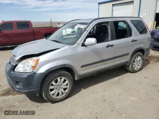 2006 Honda CR-V EX with VIN JHLRD78846C008479, listed as a Copart auction lot 46756175 with 97,464 mi miles and Salvage Title. Bid and sale history available at carsss.com. Image 1.