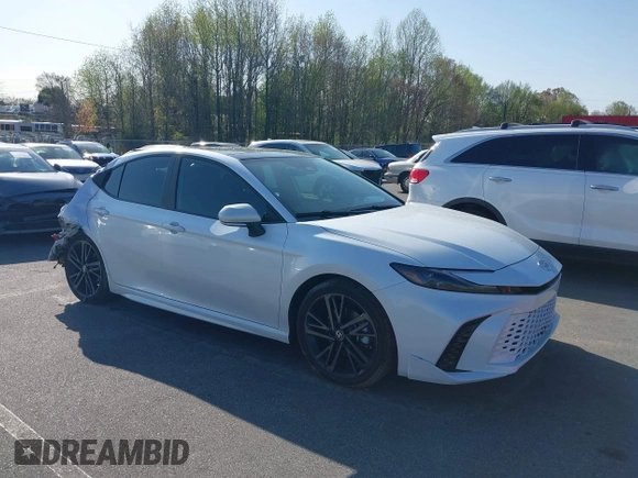 2025 Toyota Camry LE with VIN 4T1DAACK1SU506865, listed as a IAAI auction lot 41905314 with 41,960 mi miles and . Bid and sale history available at DreamBid. Image 1.