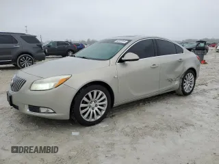 2011 Buick Regal CXL RL2 with VIN W04GP5EC1B1119967, listed as a Copart auction lot 42337915 with 138,119 mi miles and Salvage Title. Bid and sale history available at carsss.com. Image 1.