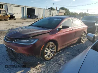 2015 Chrysler 200 Limited with VIN 1C3CCCAB6FN685904, listed as a Copart auction lot 74093514 with 110,841 mi miles and Salvage title. Bid and sale history available at DreamBid. Image 1.