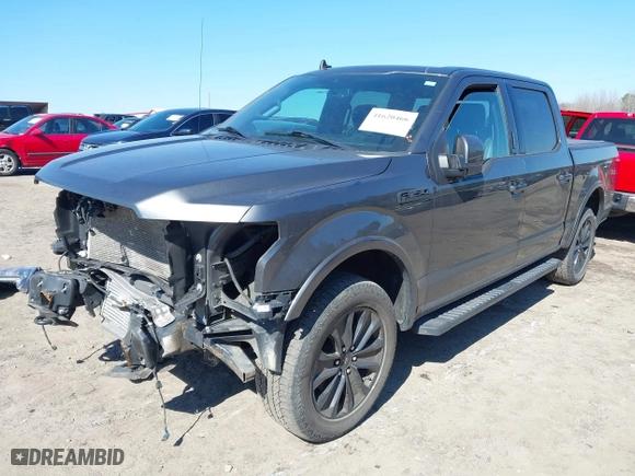 2020 Ford F-150 XL with VIN 1FTEW1E47LFB78074, listed as a IAAI auction lot 41620466 with 46,437 mi miles. Bid and sale history available at carsss.com. Image 18.