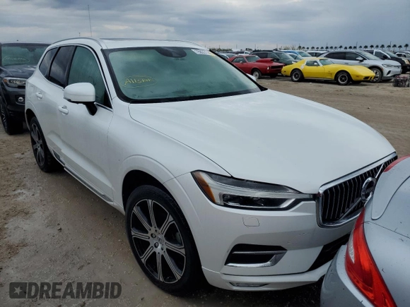 2020 Volvo XC60 Inscription z VIN YV4102DL9L1520715, wystawiony jako Copart lot #76833114 z przebiegiem 21 971 mil mil oraz Szkoda całkowita • Salvage title. Historia ofert i sprzedaży dostępna na DreamBid. Obrazek 4.