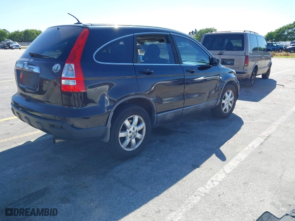 2009 Honda CR-V EX-L with VIN 5J6RE38719L028312, listed as a IAAI auction lot 41783546 with 206,745 mi miles. Bid and sale history available at carsss.com. Image 4.