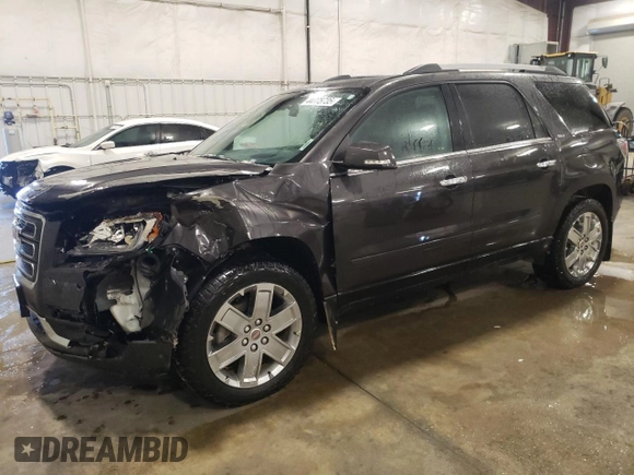2017 GMC Acadia Limited Limited with VIN 1GKKVSKD6HJ127383, listed as a Copart auction lot 44775735 with 115,150 mi miles and Salvage Title. Bid and sale history available at carsss.com. Image 1.
