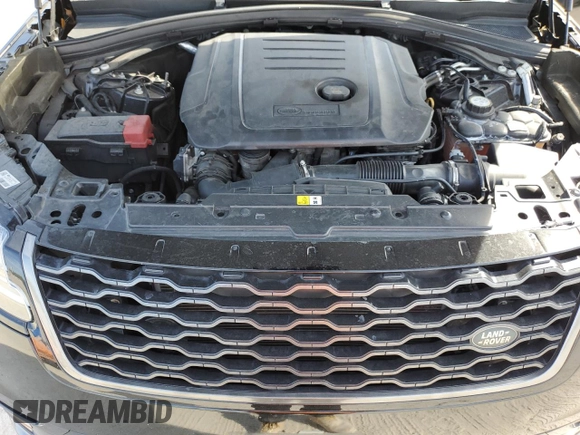 2018 Land Rover Range Rover Velar R-Dynamic SE with VIN SALYL2RNXJA770134, listed as a Copart auction lot 77114854 with 70,197 mi miles and Salvage title. Bid and sale history available at DreamBid. Image 12.