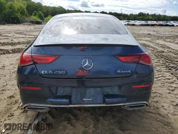 2020 Mercedes-Benz CLA 250 z VIN WDD5J4HB4LN033919, wystawiony jako Copart lot #57874365 z przebiegiem 73 086 mil mil oraz Szkoda całkowita • Salvage title. Historia ofert i sprzedaży dostępna na DreamBid. Obrazek 6.