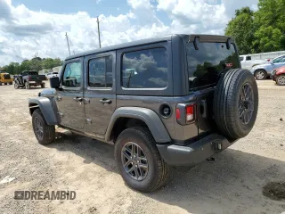 2025 Jeep Wrangler Sport S with VIN 1C4PJXDN9SW557497, listed as a Copart auction lot 63603555 with 4,443 mi miles and Clean title. Bid and sale history available at DreamBid. Image 2.