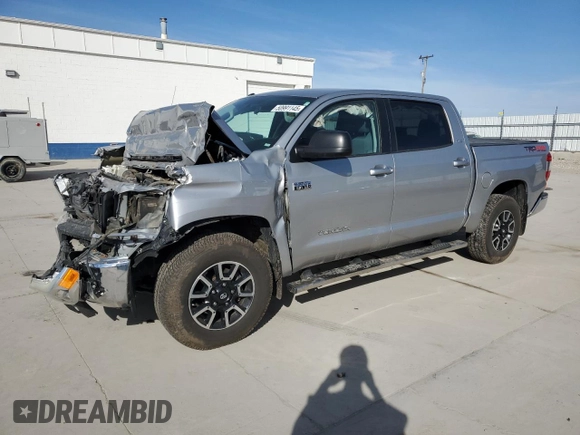 2014 Toyota Tundra 4WD Truck SR5 with VIN 5TFDW5F11EX371938, listed as a Copart auction lot 50991145 with 110,630 mi miles and Salvage Title. Bid and sale history available at carsss.com. Image 1.