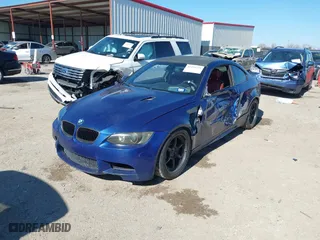 2009 BMW M3 with VIN WBSWD93589P361242, listed as a IAAI auction lot 41454276 with 153,175 mi miles. Bid and sale history available at carsss.com. Image 2.