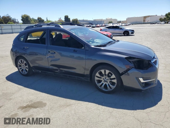 2016 Subaru Impreza Special Sports Premium with VIN JF1GPAS61G8222789, listed as a Copart auction lot 61633365 with 90,264 mi miles and Salvage title. Bid and sale history available at DreamBid. Image 4.