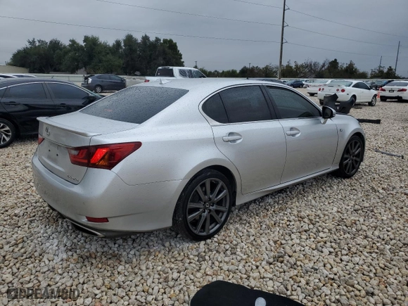 2014 Lexus GS 350 with VIN JTHBE1BL7E5042987, listed as a Copart auction lot 81147494 with 128,022 mi miles and Salvage Title. Bid and sale history available at carsss.com. Image 3.