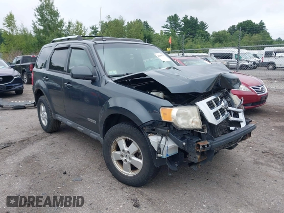 2008 Ford Escape Limited with VIN 1FMCU94108KE85583, listed as a IAAI auction lot 42608251 with 177,841 mi miles and . Bid and sale history available at DreamBid. Image 1.
