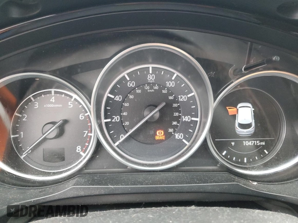 2018 Mazda CX-9 Signature with VIN JM3TCBEY2J0234048, listed as a Copart auction lot 47786055 with 104,715 mi miles and Salvage title. Bid and sale history available at DreamBid. Image 9.