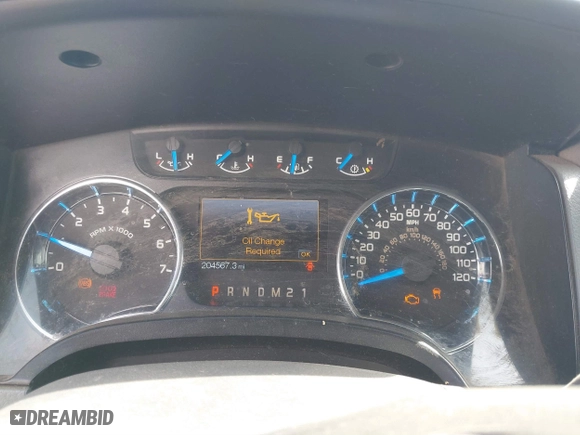 2013 Ford F-150 XL with VIN 1FTFW1CT3DKD94446, listed as a IAAI auction lot 41865548 with 204,567 mi miles. Bid and sale history available at carsss.com. Image 7.