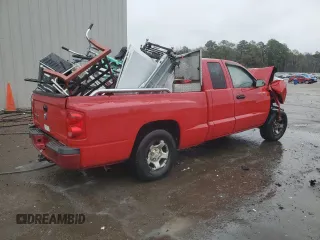 2005 Dodge Dakota ST with VIN 1D7HE22K85S260310, listed as a Copart auction lot 86215804 with Not Provided miles and Salvage Title. Bid and sale history available at DreamBid. Image 3.