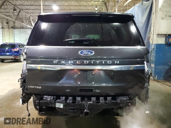 2024 Ford Expedition Limited with VIN 1FMJU2A84REA33913, listed as a Copart auction lot 49402565 with 26,157 mi miles and Non Repairable. Bid and sale history available at carsss.com. Image 6.