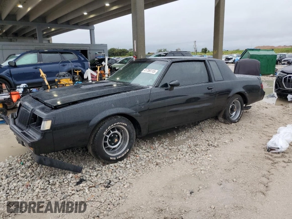 1984 Buick Regal with VIN 1G4AK4798EH578040, listed as a Copart auction lot 41756115 with 89,429 mi miles and Salvage Title. Bid and sale history available at DreamBid. Image 1.
