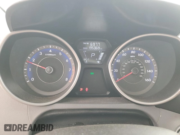 2013 Hyundai Elantra GLS с VIN KMHDH4AE8DU661765, выставлен на аукционе Copart как лот 57524075 с пробегом 195 369 миль миль и Списание • Salvage title. История ставок и продаж доступна на DreamBid. Изображение 9.