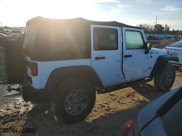 2015 Jeep Wrangler Unlimited Sport with VIN 1C4BJWDG4FL614332, listed as a Copart auction lot 74027144 with 25,524 mi miles and Salvage Title. Bid and sale history available at carsss.com. Image 3.