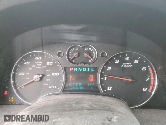 2008 Chevrolet Equinox LTZ with VIN 2CNDL83F086315340, listed as a Copart auction lot 43742215 with 100,163 mi miles and Salvage Title. Bid and sale history available at carsss.com. Image 9.