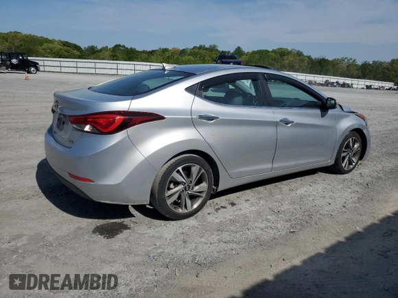 2014 Hyundai Elantra SE with VIN 5NPDH4AEXEH500138, listed as a Copart auction lot 52963765 with 147,466 mi miles and Salvage Title. Bid and sale history available at DreamBid. Image 3.